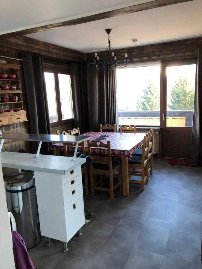 Large Apt 80M Superb View Mont-Blanc 6P Apartment Комбо Екстериор снимка