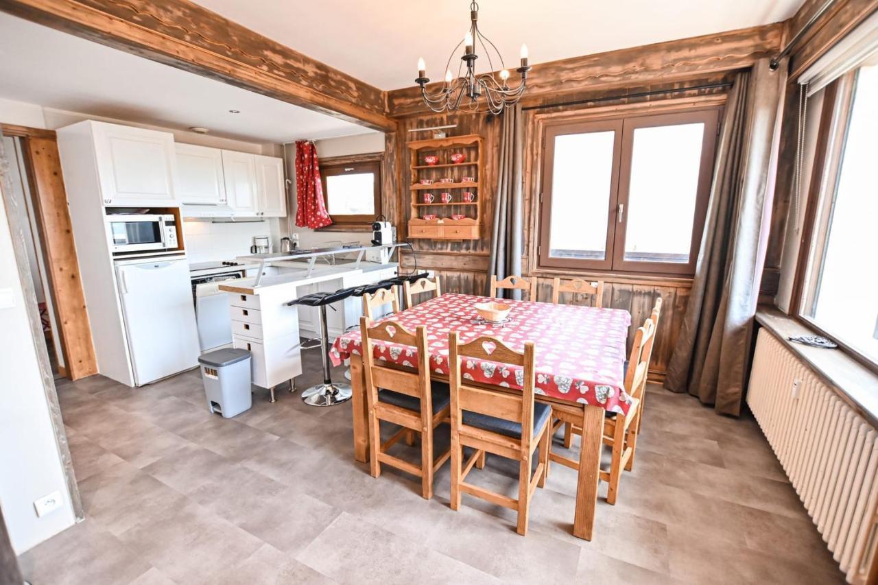 Large Apt 80M Superb View Mont-Blanc 6P Apartment Комбо Екстериор снимка